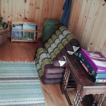 Sapphire forest garden shepherd’s hut Church Stretton Eksteriør billede