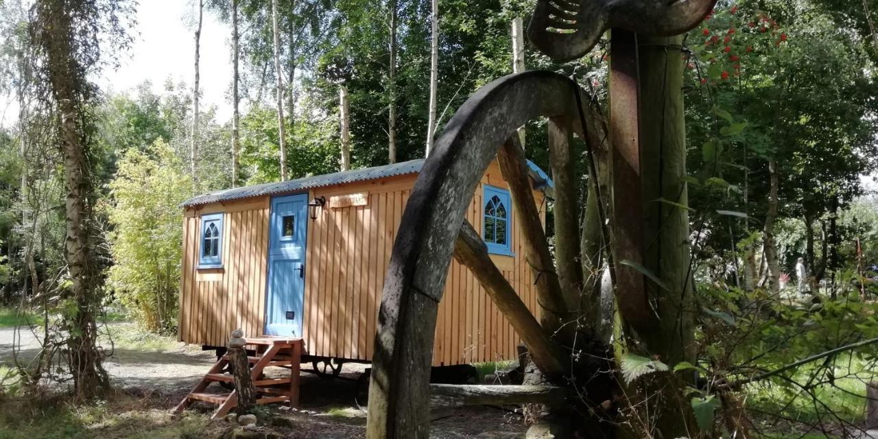 Sapphire forest garden shepherd’s hut Church Stretton Eksteriør billede