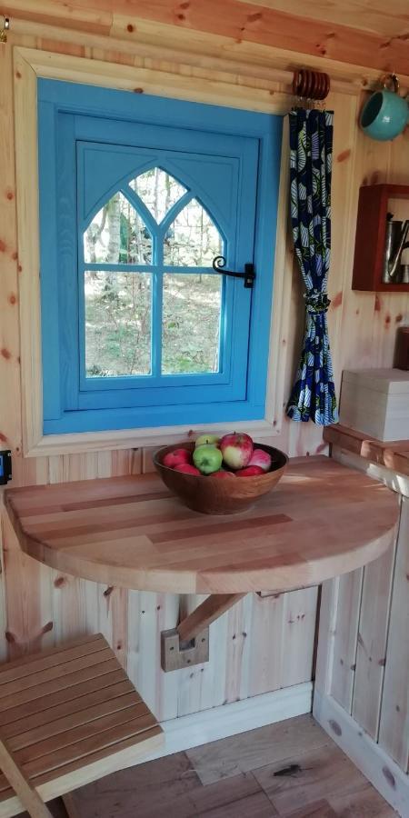 Sapphire forest garden shepherd’s hut Church Stretton Eksteriør billede