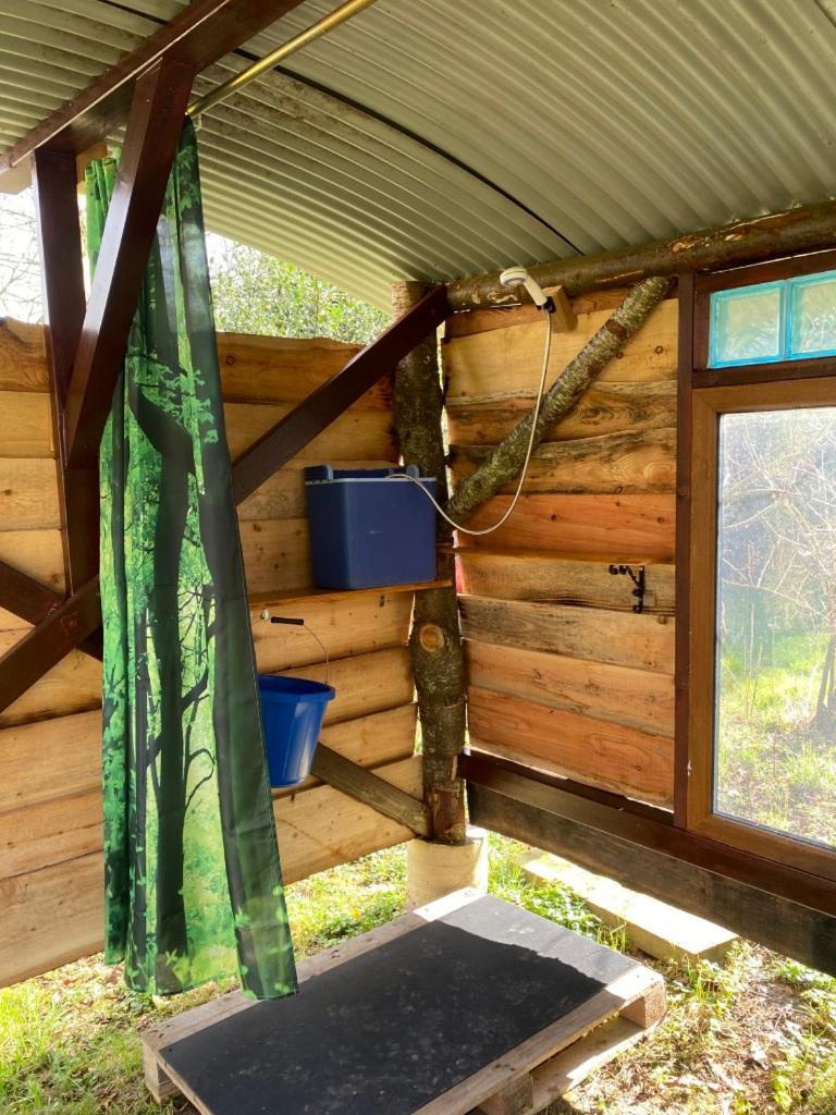 Sapphire forest garden shepherd’s hut Church Stretton Eksteriør billede